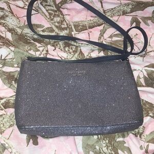 kate spade Sparkle Crossbody Bag in Charcoal